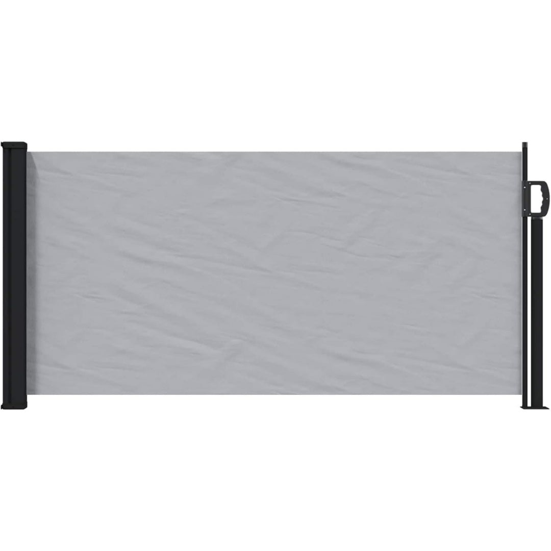 ausziehbare seitenmarkise 500 x 100 cm polyester rechteckig