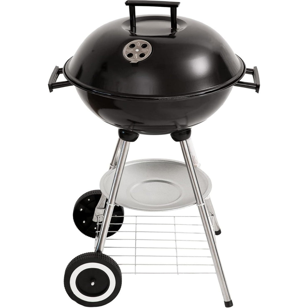 activa kugelgrill atlanta premium grill mit einstellbarer luftzufuhr hochwertigem grillrost deckel holzkohle grill fuer ein gelungenes barbecue