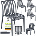 tillvex gartenstuehle 2er set stapelbar wetterfest ultraviolett-bestaendig bis 120kg outdoor stuehle kunststoff gartenstuehle balkonstuhl outdoor stapelbarer terrassenstuhl gartenmoebel balkon garten terrasse
